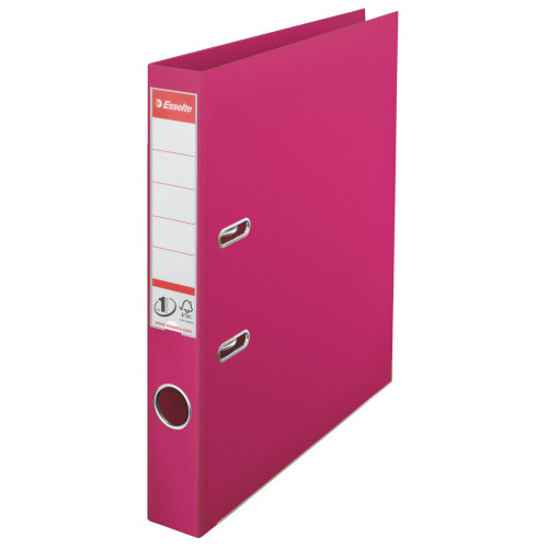 BIBLIORAFT PLASTIFIAT INT-EXT 5CM MAGENTA NR1 POWER ESSELTE