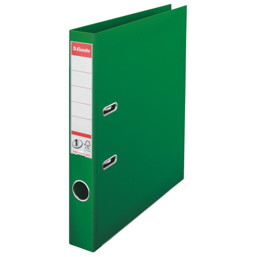 BIBLIORAFT PLASTIFIAT INT-EXT 5CM VERDE NR1 POWER ESSELTE