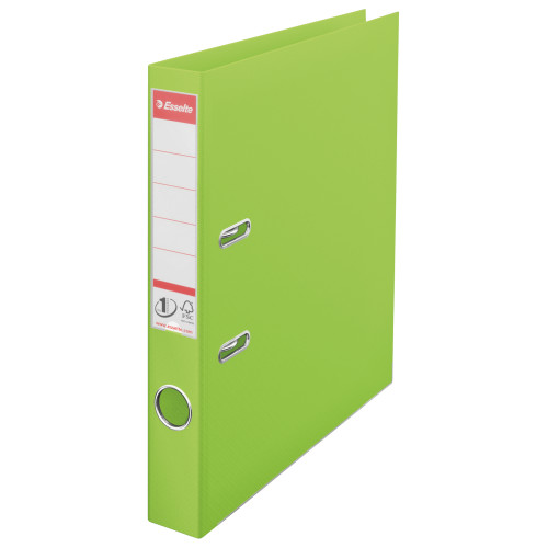 BIBLIORAFT PLASTIFIAT INT-EXT 5CM VERDE VIVIDA NR1 POWER ESSELTE