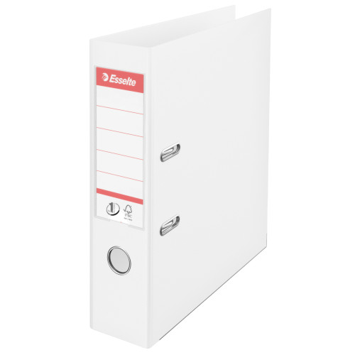 BIBLIORAFT PLASTIFIAT INT-EXT 7.5CM ALB VIVIDA NR1 POWER ESSELTE