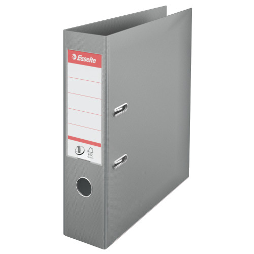 BIBLIORAFT PLASTIFIAT INT-EXT 7.5CM GRI NR1 POWER ESSELTE