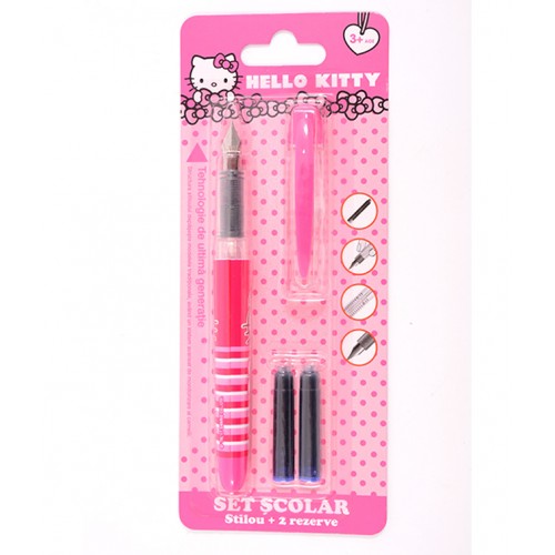 STILOU BASIC HELLO KITTY + 2 REZERVE PIGNA