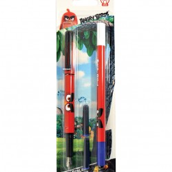 STILOU IRIDIUM + 1 CORECTOR + 2 REZ.  ANGRY BIRDS PIGNA