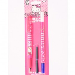 STILOU IRIDIUM + 1 CORECTOR + 2 REZ. HELLO KITTY PIGNA