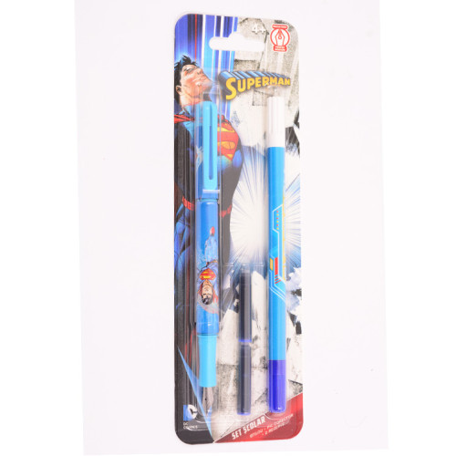 STILOU IRIDIUM + CORECTOR + 2 REZ. SUPERMAN PIGNA