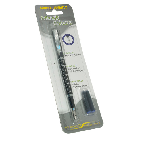 STILOU IRIDIUM METALIC + 2 REZERVE PIGNA