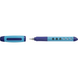 STILOU SCOLAR SCRIBOLINO ALBASTRU STANGACI FABER-CASTELL