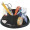 SUPORT BIROU 7 COMPARTIMENTE NEGRU FELLOWES