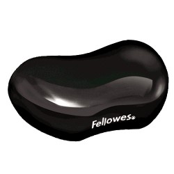 SUPORT INCHEIETURI NEGRU GEL CRYSTAL FELLOWES