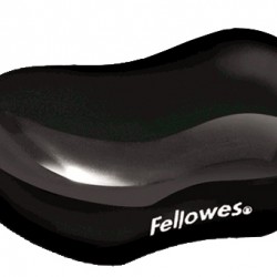 SUPORT INCHEIETURI NEGRU GEL CRYSTAL FELLOWES