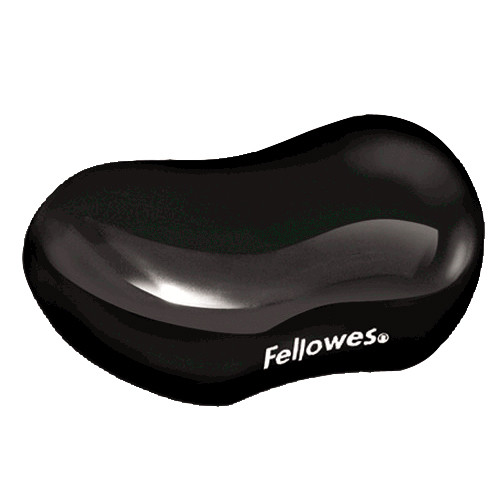 SUPORT INCHEIETURI NEGRU GEL CRYSTAL FELLOWES