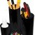 SUPORT TUBULAR BIROU 4 COMPARTIMENTE NEGRU FLARO