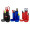 SUPORT TUBULAR BIROU 6 COMPARTIMENTE NEGRU FLARO