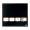 TABLA MAGNETICA STICLA 30*30 CM NEAGRA+ACCESORII DIAMOND NOBO