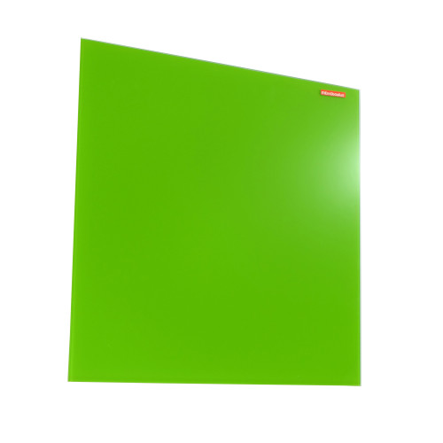 TABLA MAGNETICA STICLA 45*45CM VERDE MEMOBOARDS