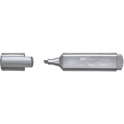 TEXTMARKER ARGINTIU METALIZAT 1546 FABER-CASTELL