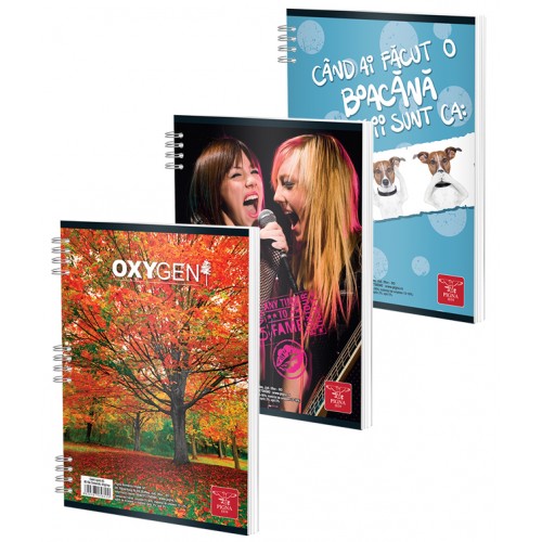 CAIET SPIRA A5 80F DR COLOR PIGNA