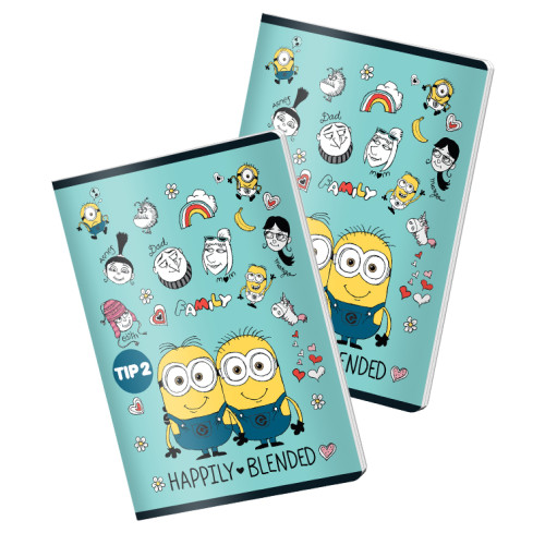 CAIET TIP II LICENTE MINIONS PIGNA