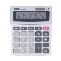 CALCULATOR BIROU 12DIG 1217 DELI