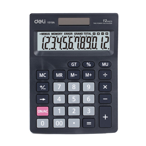 CALCULATOR BIROU 12DIG 1519A DELI