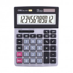 CALCULATOR BIROU 12DIG 1671 DELI