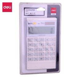 CALCULATOR BIROU 12DIG COMPACT MODERN ALB DELI