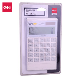 CALCULATOR BIROU 12DIG COMPACT MODERN ALB DELI