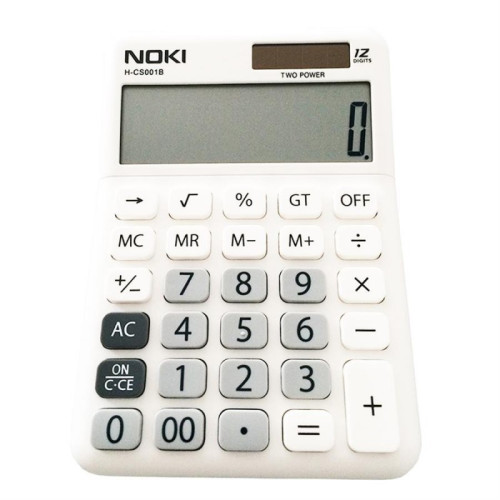 CALCULATOR BIROU 12DIG HCS001 ALB NOKI