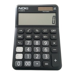 CALCULATOR BIROU 12DIG HCS001 NEGRU NOKI