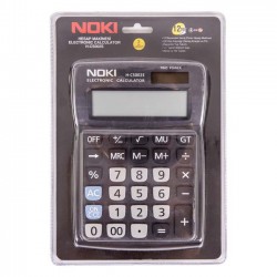 CALCULATOR BIROU 12DIG HCS002 NEGRU NOKI