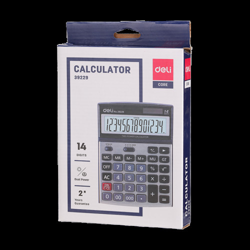CALCULATOR BIROU 14DIG METAL 39229 DELI