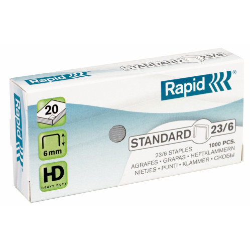 CAPSE 23/6 20 COLI 1000/CUT STANDARD RAPID