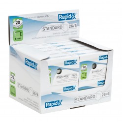 CAPSE 26/6 20 COLI 1000/CUT STANDARD RAPID