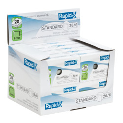 CAPSE 26/6 20 COLI 1000/CUT STANDARD RAPID