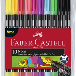 CARIOCA 10 CULORI 2 CAPETE CULORI NEON FABER-CASTELL