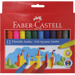 CARIOCA 12 CULORI JUMBO FABER-CASTELL