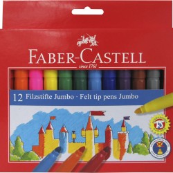 CARIOCA 12 CULORI JUMBO FABER-CASTELL