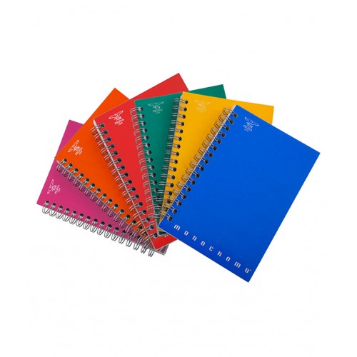CARNET SPIRA A7 70F AR MONOCROMO PIGNA