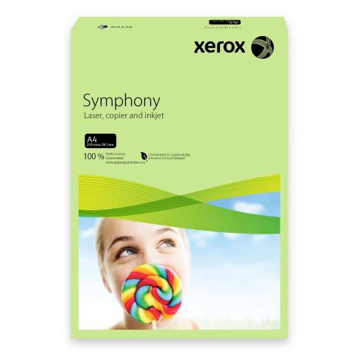 CARTON COPIATOR A4 VERDE PAL A4 160G 250/TOP XEROX