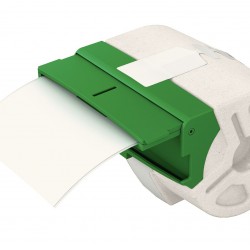 CARTUS HARTIE 88MM*22M CU ADEZIV PERMANENT ICON LEITZ