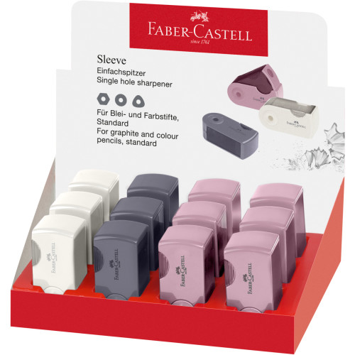 ASCUTITOARE PLASTIC SIMPLA SLEEVE-MINI HARMONY 2022 FABER-CASTELL