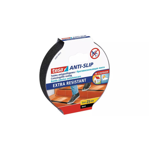 BANDA ADEZIVA ANTIALUNECARE NEAGRA 5M 25MM TESA