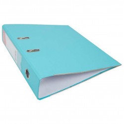 BIBLIORAFT PLASTIFIAT 5CM ALBASTRU DESCHIS NOKI