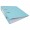 BIBLIORAFT PLASTIFIAT 7.5CM ALBASTRU DESCHIS NOKI