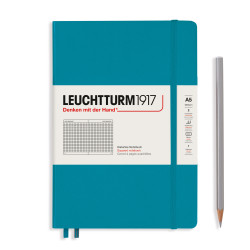 CAIET A5 AR COP. RIGIDA ALBASTRU OCEAN LEUCHTTURM
