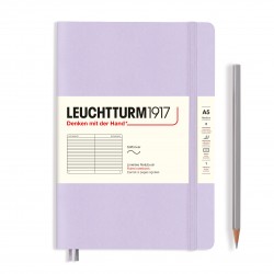 CAIET A5 DR COP. FLEXIBILA LILA LEUCHTTURM