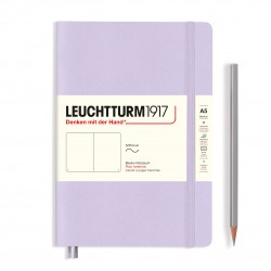 CAIET A5 VELIN COP. FLEXIBILA LILA LEUCHTTURM