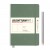 CAIET A5 VELIN COP. FLEXIBILA OLIVE LEUCHTTURM