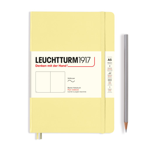 CAIET A5 VELIN COP. FLEXIBILA VANILIE LEUCHTTURM