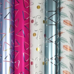 HARTIE AMBALAJ ROLA 70CM X 1.5M OLIVIA ROTOLUX